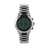 Alfajr WR-02 Classic Round Watch and Stainless Steel Strap - Silver