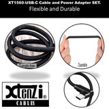 Xtenzi Home Wall Charger USB-C for Alfajr Islamic Azan Clocks CJ-17 CW-15 CA-21 CR-23