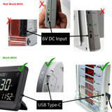 Xtenzi Home Wall Charger USB-C for Alfajr Islamic Azan Clocks CJ-17 CW-15 CA-21 CR-23