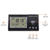 Alfajr Automatic Worldwide Digital Azan Prayer Table/Desk Clock With Different Features