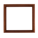 Solid Wood Frame for Alfajr CW-15 Azan Wall Clocks - Walnut