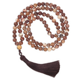 The Steady One - Picture Jasper - 99 Bead Beads Tasbih