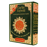 Tajweed Quran With Spanish Translation and Transliteration [Hard Cover, Assorted Colors]