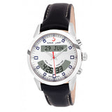 Alfajr WA-10L Stainless Steel Azan Prayer Watch - White Face