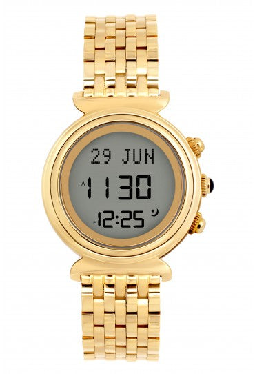 Alfajr WF-14S Round Dial Stainless Steel Strap Lady Watch