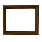 Solid Wood Frame for Alfajr CF-19 Azan Wall Clocks - Dark Brown